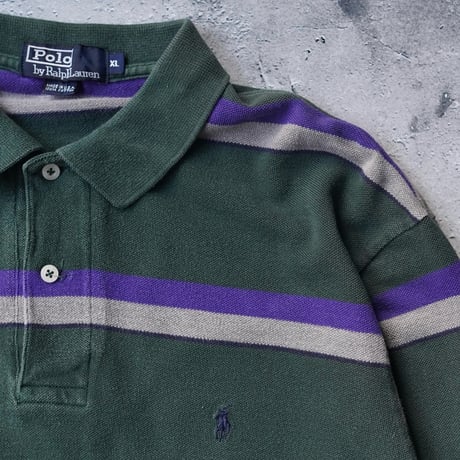 【マーキュリー】"Polo Ralph Lauren" ボーダーポロシャツ