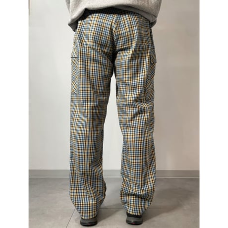 90s- "ENERGIE" Check pattern cargo pants