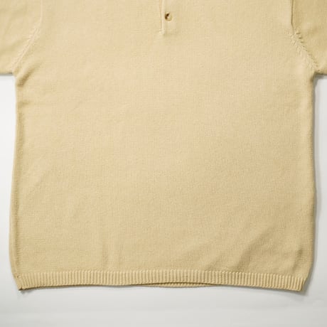 90s Cotton knit polo shirt