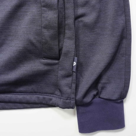 Zip design Technical Poly Sweat Shirt