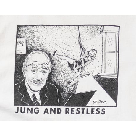 90s "JUNG AND RESTLESS"T-shirt
