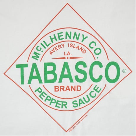 "TABASCO" print T-shirt