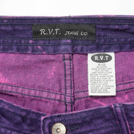 00s Design Flair Denim Pants