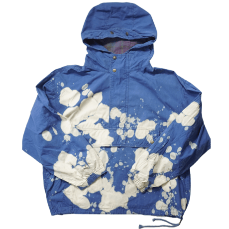90s "GAP" Bleached Anorak Hoodie