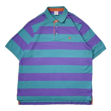 "Brooks Brothers" 2 tone S/S polo shirt