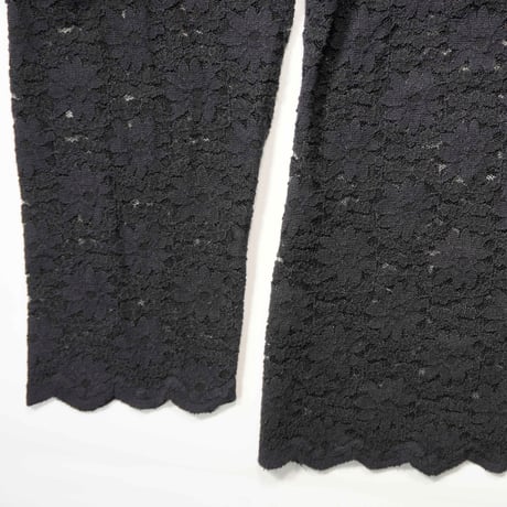 90s "SAG HARBOR" Crochet L/S shirt