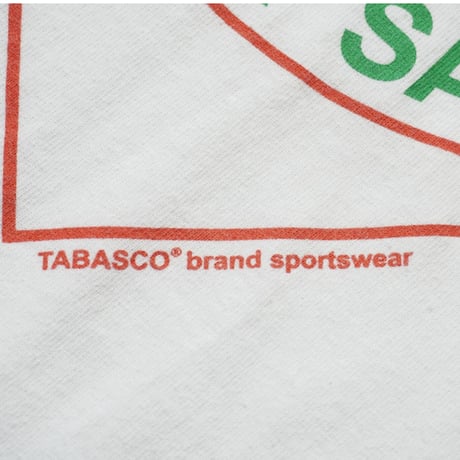 "TABASCO" print T-shirt