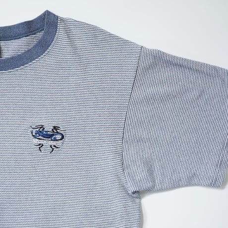 90s "GECKO" Border T-shirt