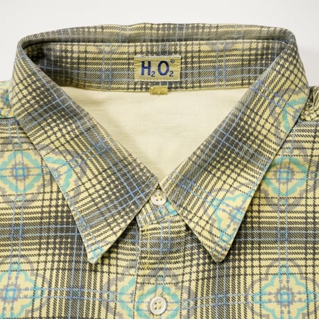 90s Euro Ombre check L/S shirt