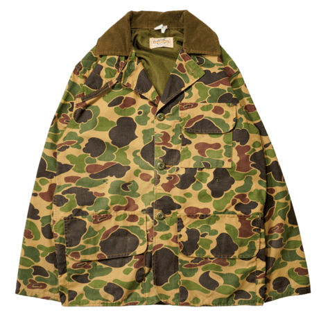 70s "SAFTBAK" Duckhunter Camo(Frog Skin) Hunting Jacket