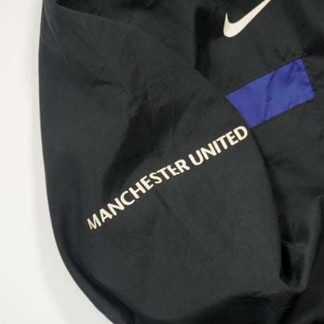 00s "NIKE" Manchester United Team Nylon Jacket
