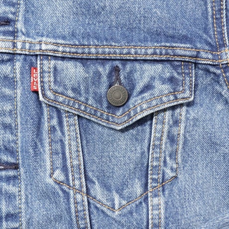 "Levi's" Rib Switching Denim Jacket