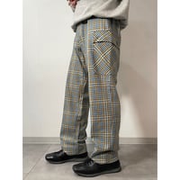 90s- "ENERGIE" Check pattern cargo pants