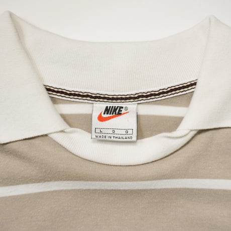 90s "NIKE" Tennis logo S/S polo shirt