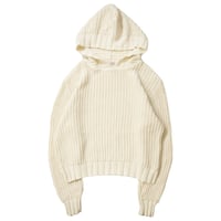 90s Cotton Knit Hoodie