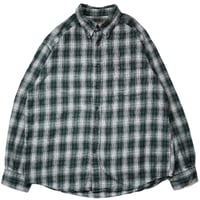 00s ombre check shirt