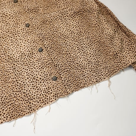 90s "ALFRED DUNNER" Cheetah pattern L/S shirt