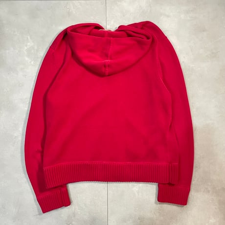 00s Cotton Knit Zip up Hoodie
