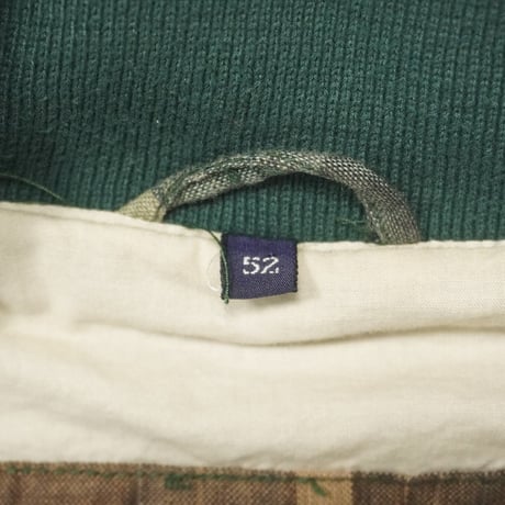 80s-90s Euro Linen × Rayon Bomber Jacket