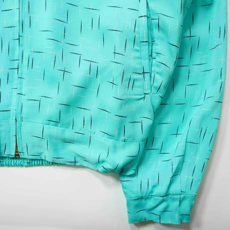 80s- "Reminiscence" Rayon Gabagdin Jacket