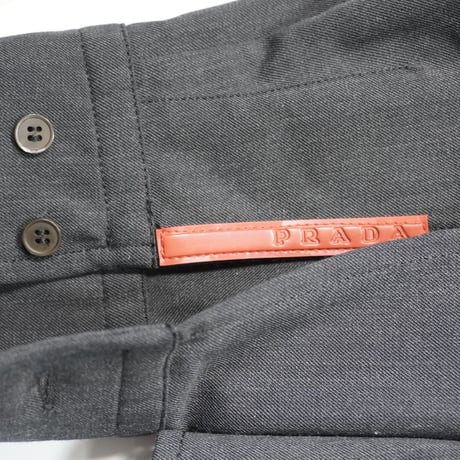 【PRADA SPORT】Wool × Poly shirt