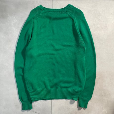 90s "LANDS' END" Cotton knit Sweater
