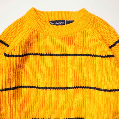 90s Border Knit Sweater