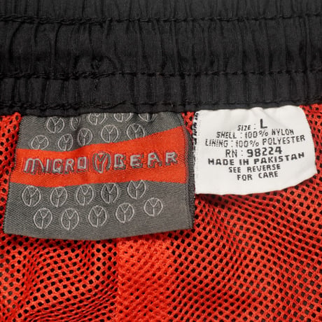 90s Side Zipper Nylon elasticated waist Pants