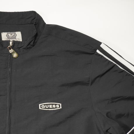 90s "GUESS JEANS" Nylon Jacket like a Single Raiders Jacket