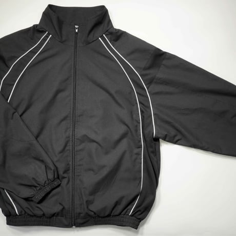 00s Piping design Nylon × Mesh Jacket