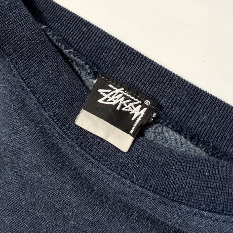 80s "STUSSY" Crown logo sweat shirt