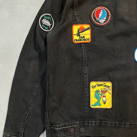"Levi's" Patched Design Denim Jacket