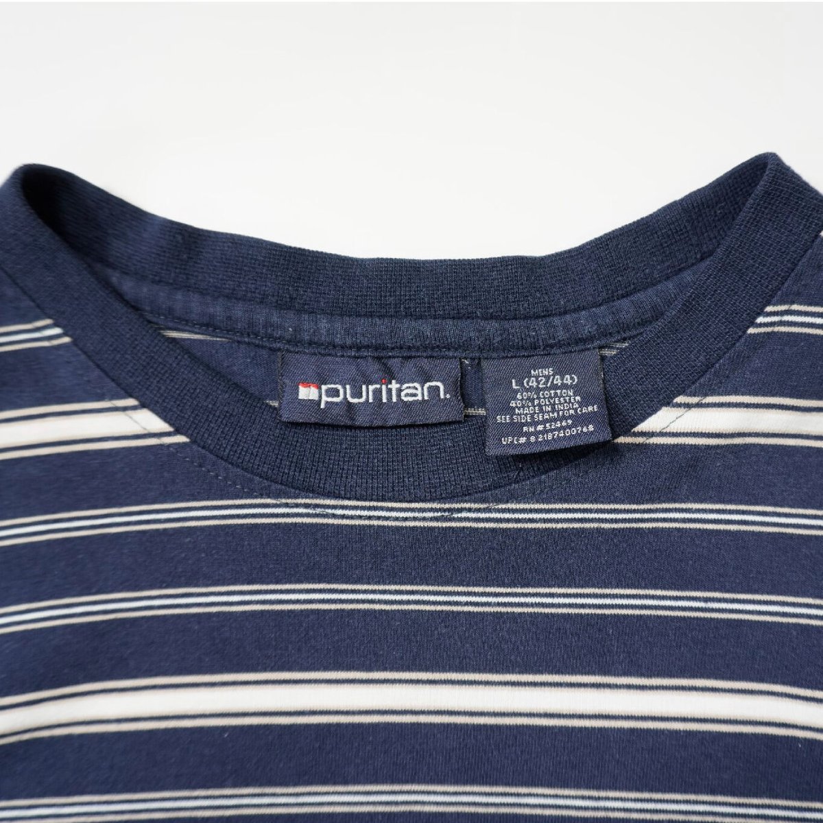 PURITAN ボーダー Tシャツ fit=scale-down,w=1200