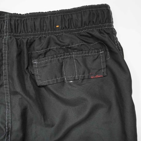 90s-00s White stitch design nylon Cargo pants