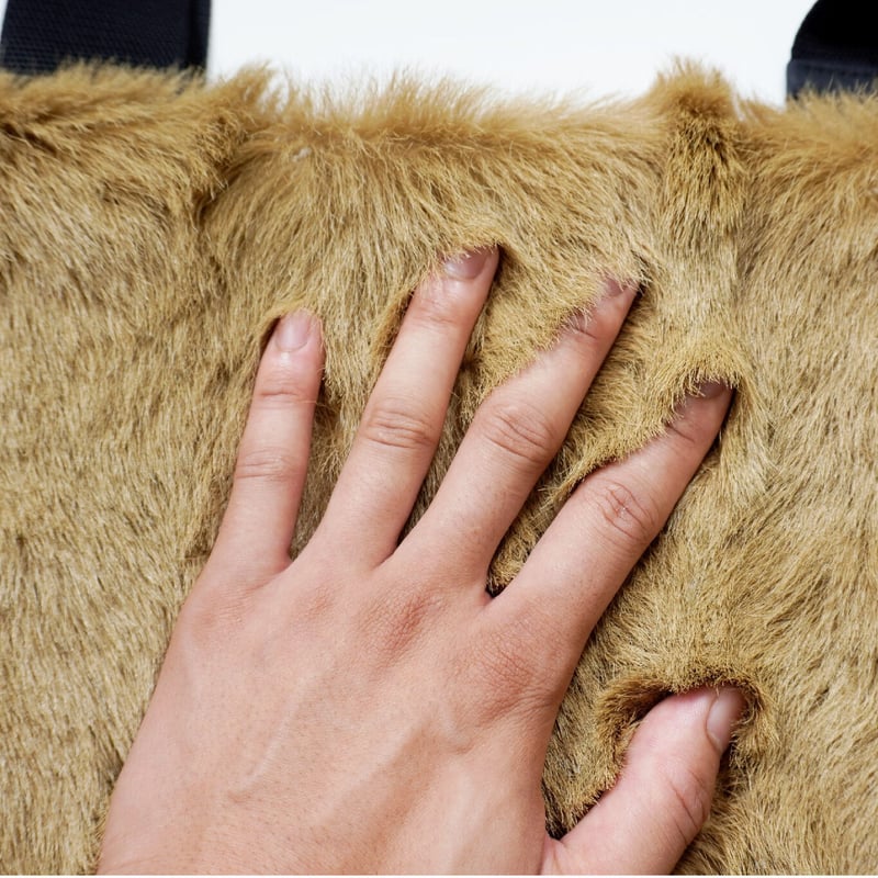 PRADA sport デザインバッグ リアルファー fur mix 00s PRADA sport