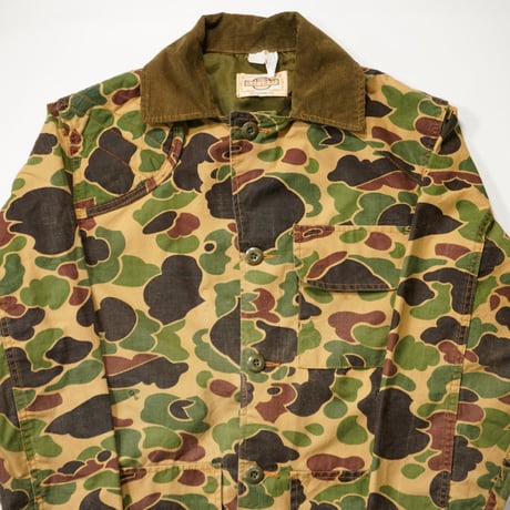 70s "SAFTBAK" Duckhunter Camo(Frog Skin) Hunting Jacket