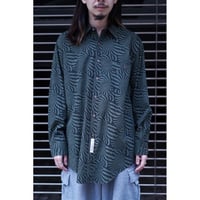 90s Geometric pattern L/S shirt