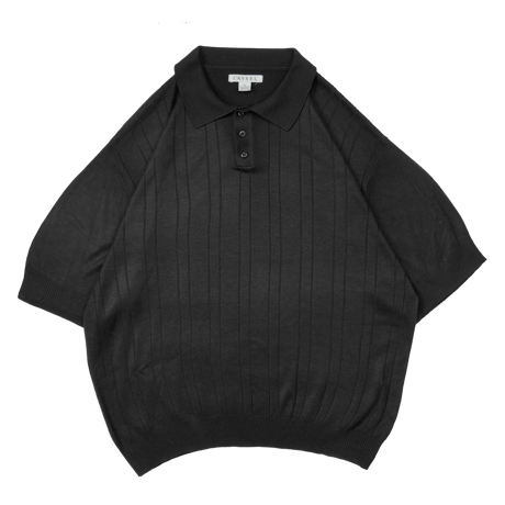 Knit polo shirts