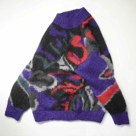 80s Mohair knit sweater