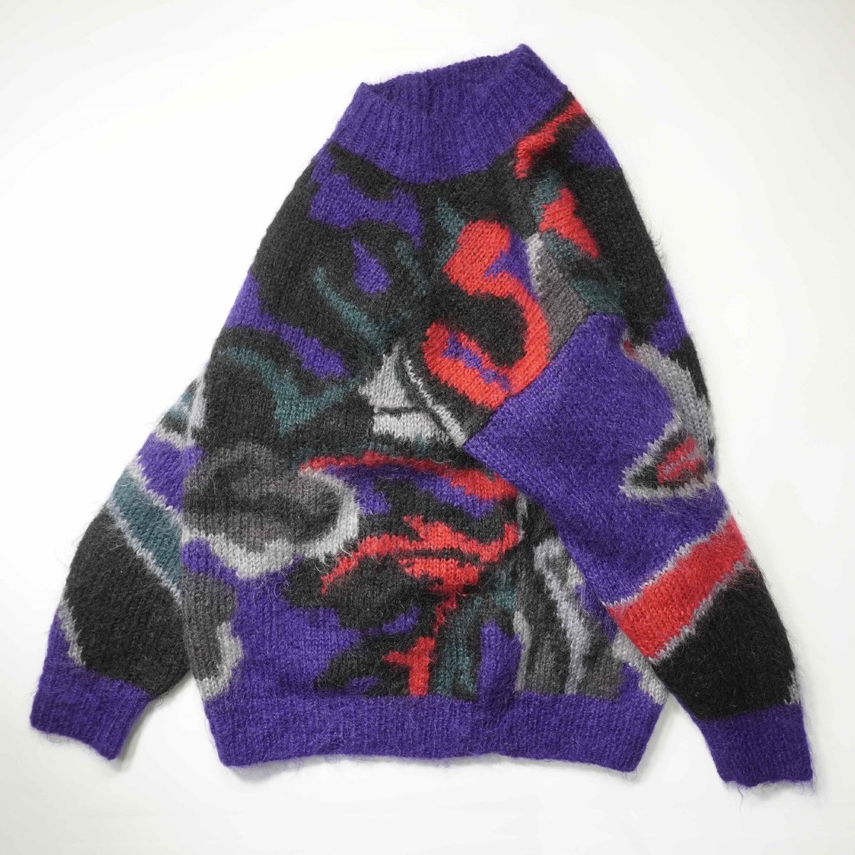 80s Mohair knit sweater | TRiLLOGY