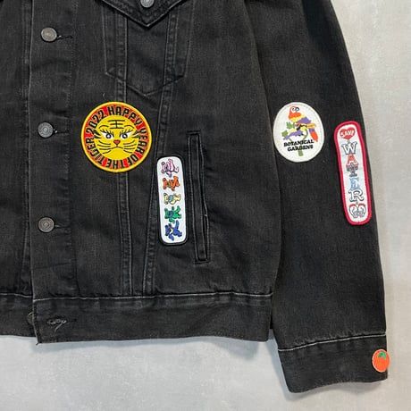 "Levi's" Patched Design Denim Jacket