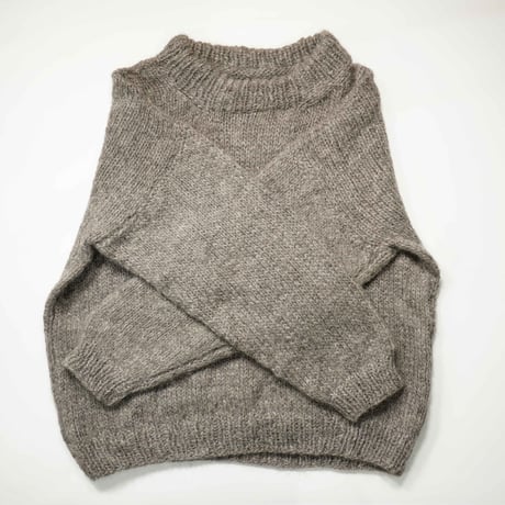 Vintage wool Hand knit sweater