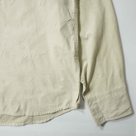 90s- "KENNETH COLE" Suede like Skipper shirt