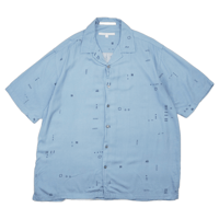 90s 【PERRY ELLIS】 Rayon S/S shirt