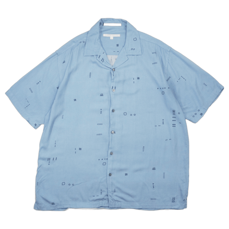 90s 【PERRY ELLIS】 Rayon S/S shirt