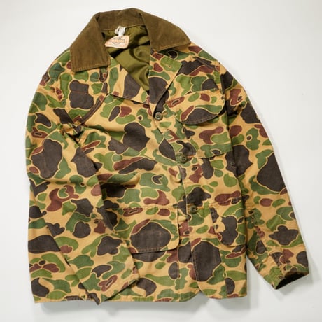 70s "SAFTBAK" Duckhunter Camo(Frog Skin) Hunting Jacket