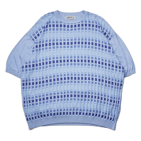 Rib knit T-shirt
