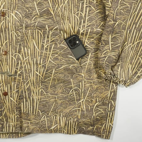 90s Cattail camo Hooded Jacket