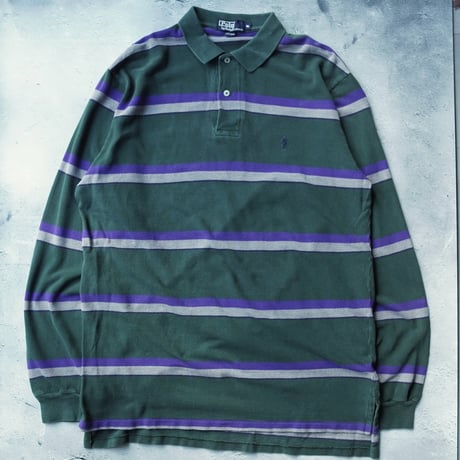 【マーキュリー】"Polo Ralph Lauren" ボーダーポロシャツ