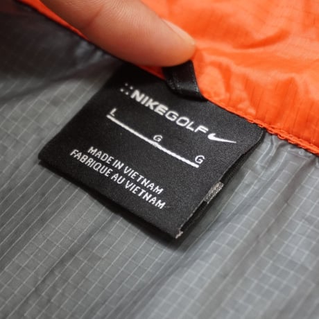 【NIKE】Nylon half zip S/S shirt